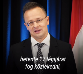 Remek hírt közölt Szíjjártó: heti tizenhét légijárat lesz Kínába