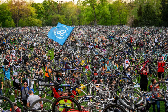 Szombaton lesz a nagy biciklis felvonulás 