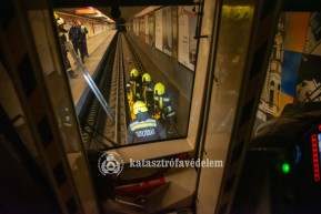 Leállították a metrókat Budapesten, súlyos baleset történt