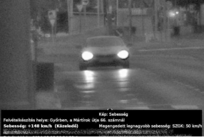 150-nel rongyolt át Győr belvárosán, ez majdnem 400 ezerbe kerül neki