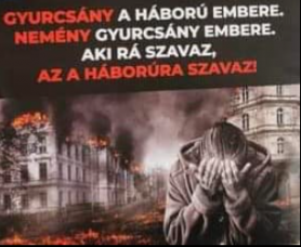 A lángoló Bécs fotójával rémisztgeti az embereket Szombathelyen a Fidesz