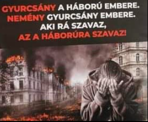 A lángoló Bécs fotójával rémisztgeti az embereket Szombathelyen a Fidesz