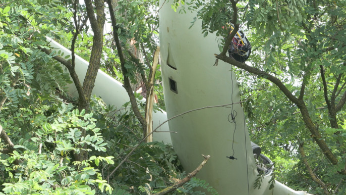 Összeütközött két vitorlázórepülő Nyíregyházánál 