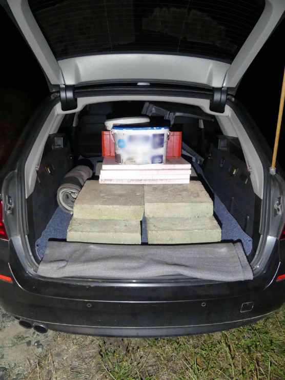 Zsaluköveket lopott Kehidakustányban egy német állampolgár