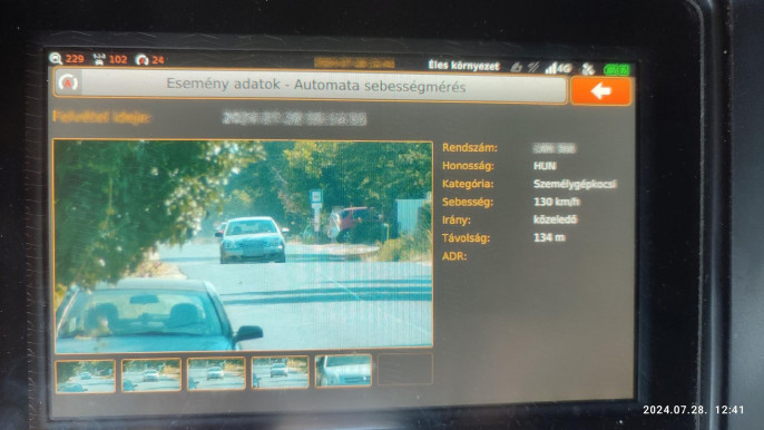 50 helyett 130-cal döngetett egy úrvezető Pilisen