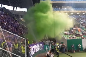 Távirányítós füstbombával operáltak a fradisták