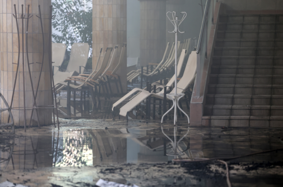 A karbantartási munkák elmaradása okozta a tüzet a Miskolctapolcai Barlangfürdőben