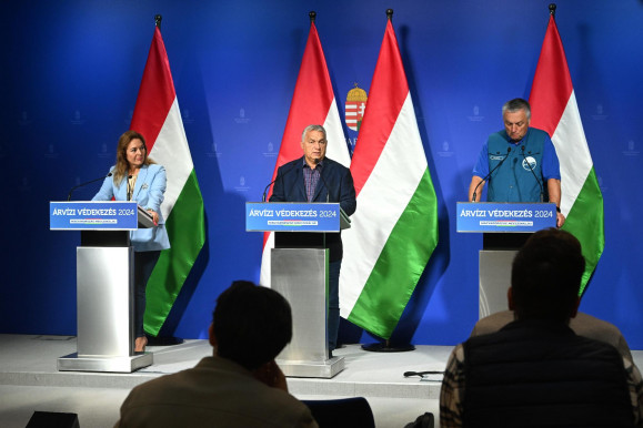 Orbán: A Budapesttől délre eső védműveket is ellenőrzés alá kell vonni