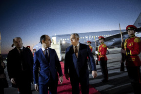 Megérkezett Orbán Grúziába