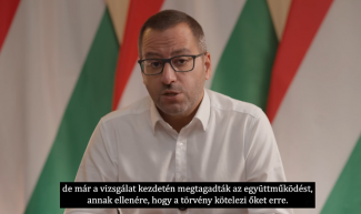Lánczi Tamás videóban megy neki az Átlátszónak