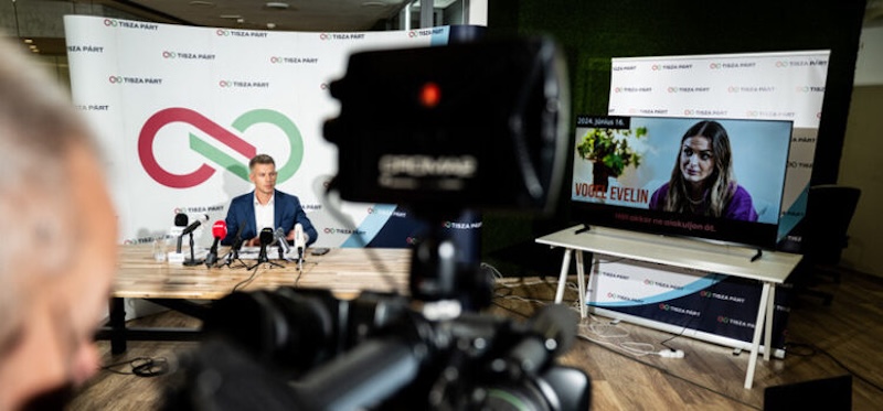 Magyar Péter, Vogel Evelin