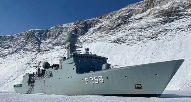 Bekeményített Dánia Grönlandon