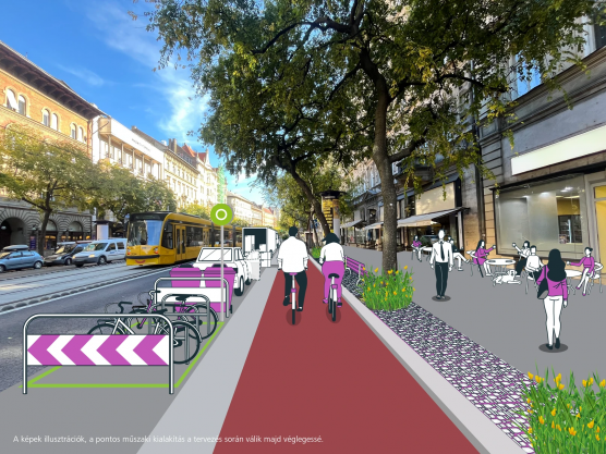 Végre nem lesznek furgonok és kisteherautók a kerékpársávon