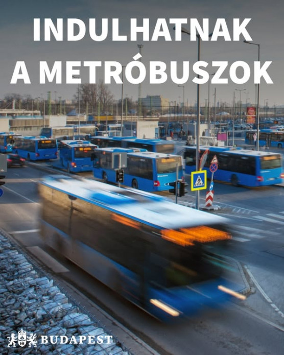 Indul a metróbusz – újságolta Karácsony, Szentkirályi kigúnyolta 