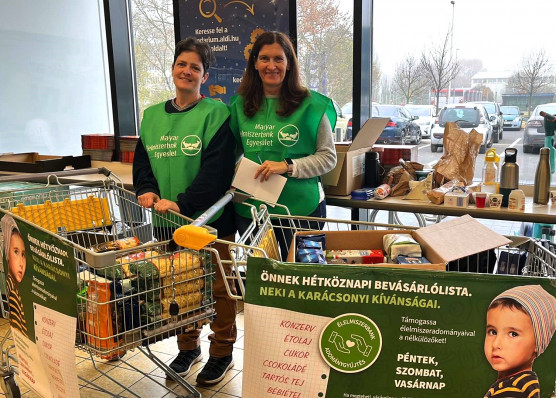 10 ezer tonna élelmet mentett meg az Élelmiszerbank tavaly