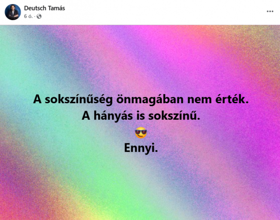 Deutsch Tamás: A hányás is sokszínű