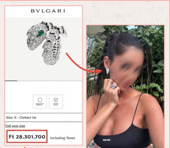 Eszeveszett luxusban lubickol Rogán Barbara, van olyan cipője, ami majdnem 3 millióba kerül