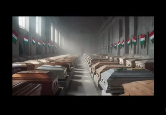 Gulyás szerint pontos és hiteles az Orbánnál megjelent koporsós MI-videó