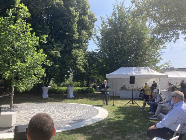 A Törőcsik Mari Park avatása