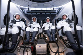 Történelmi pillanat: Kapu Tiborékat kilőtték az űrbe