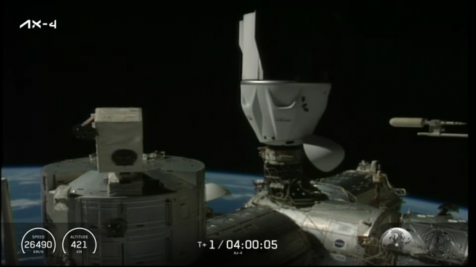 Kapu Tiborék sikeresen dokkoltak a Nemzetközi Űrállomáson 