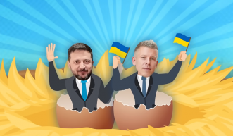 Vigyázat: magyar propaganda - Orbán a választásokra készül Zelenszkijjel riogatva