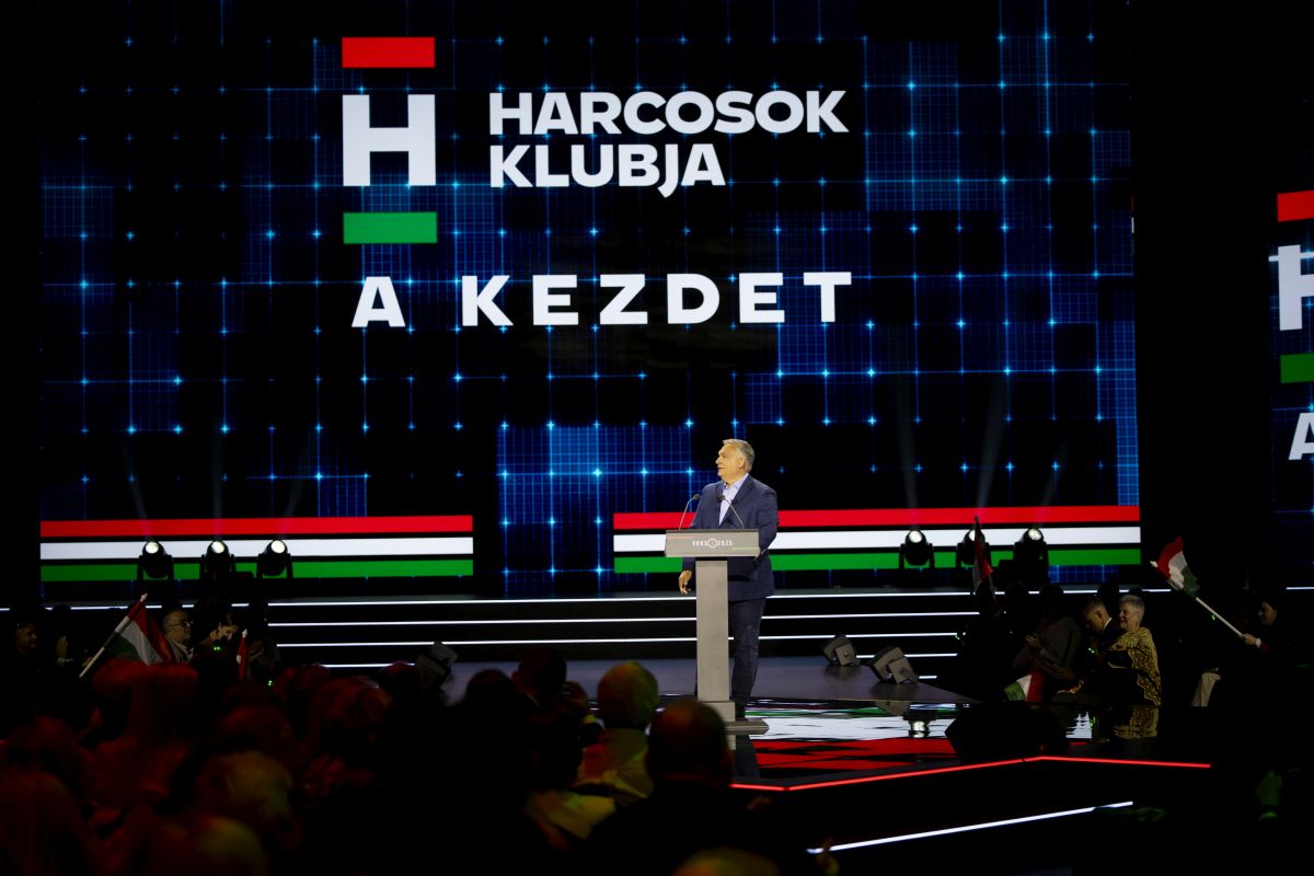A Harcosok Klubja rendezvény Budapesten - Orbán Viktor