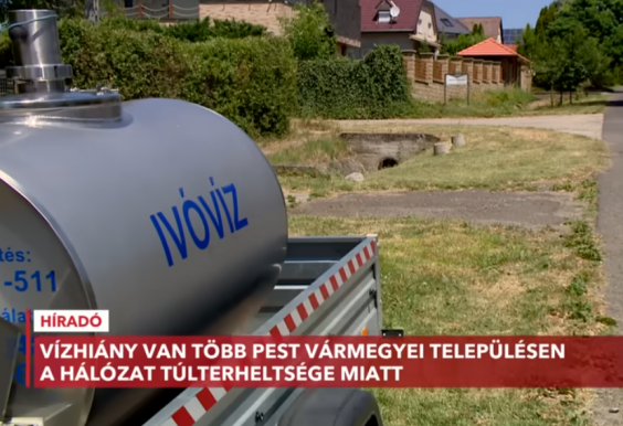 Gödöllőn esténként elfogy az ivóvíz