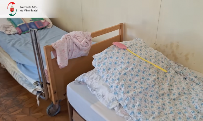 Horrorisztikus öregotthont talált a NAV Hajdú-Biharban