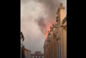 Tűz ütött ki a córdobai mecset-katedrálisban, de idejében sikerült megfékezni