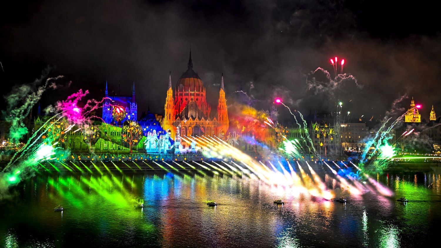 Augusztus 20. - Tűzijáték Budapesten