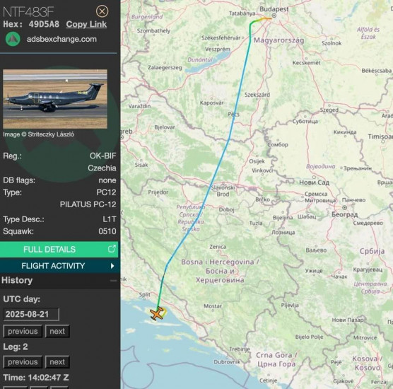 Magyar Péter szerint Orbán Viktor az Ungár-Schmidt család magángépével repülhetett Horvátországba