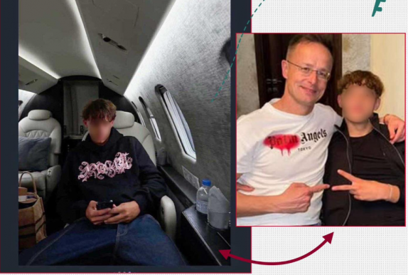 Luxus magángépről jelentkezett be Szijjártó Péter fia 