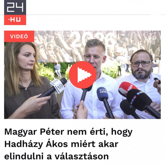 Hadházy: Magyar félreért valamit, vagy nagyon is érti, miért indulok a választáson