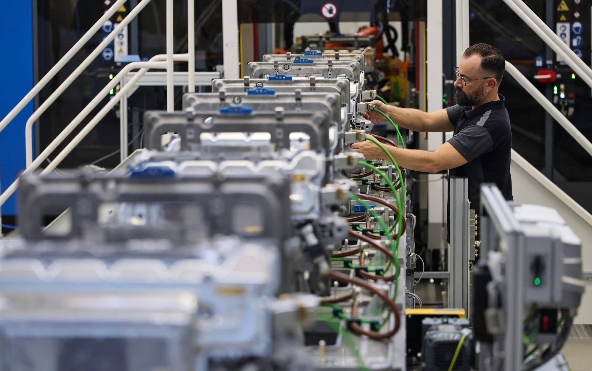 A Mercedes untertürkheimi gyára 