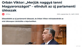 Már reggel beszámolt az ATV a délutáni Orbán-beszédről