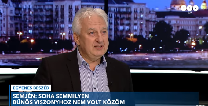 Semjén az ATV-ben: 