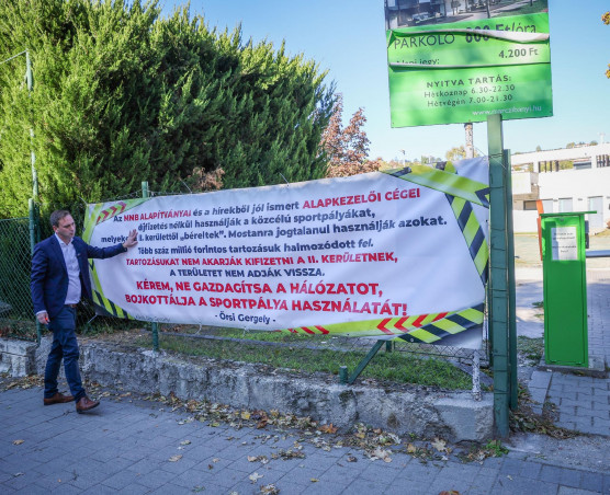 A Marczibányi téri sportközpont bojkottjára szólít fel a II. kerületi polgármester