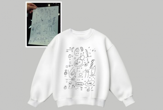 Pulóverre nyomtatta Orbán fura rajzát a Kutyapárt 