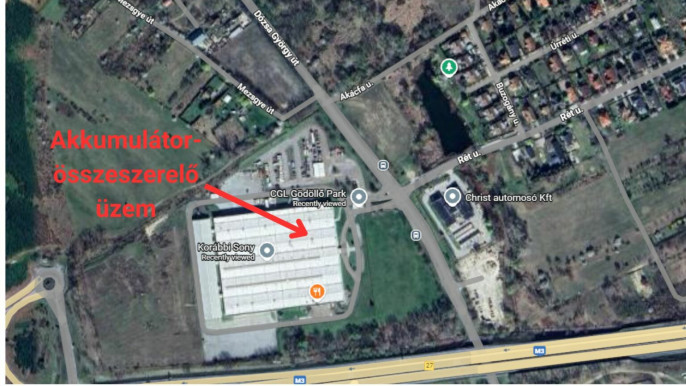 Akku-összeszerelő gyárat építenének a kínaiak Gödöllőn