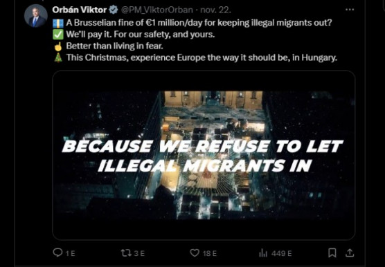 ''József, Mária és a szamár nem fizetett egy csomó pénzt embercsempészeknek''