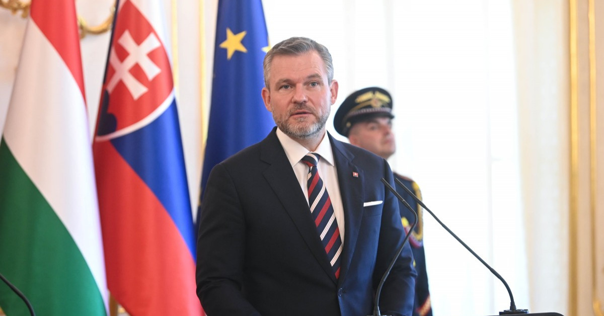 Pellegrini Magyar Péternek: Sértő, hogy a potenciális következő magyar miniszterelnök Szlovákiát Felvidéknek nevezi Kép