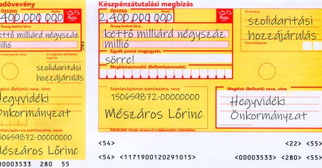 Kovács Gergely direkt Mészáros Lőrincnek küldené a Hegyvidék szolidaritási adóját Kép