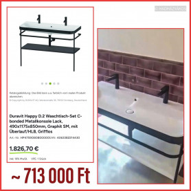 Milliós hatvanpusztai mosdókagylót mutatott Hadházy