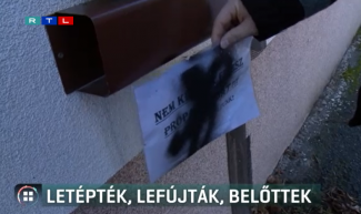 Kiírták a postaládájukra, hogy a Tiszára szavaznak, szilveszterkor megrongálták a házukat