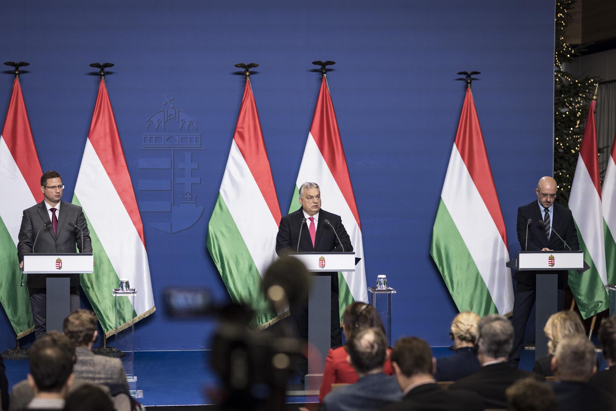 Orbán Viktor évnyitó nemzetközi sajtótájékoztatója