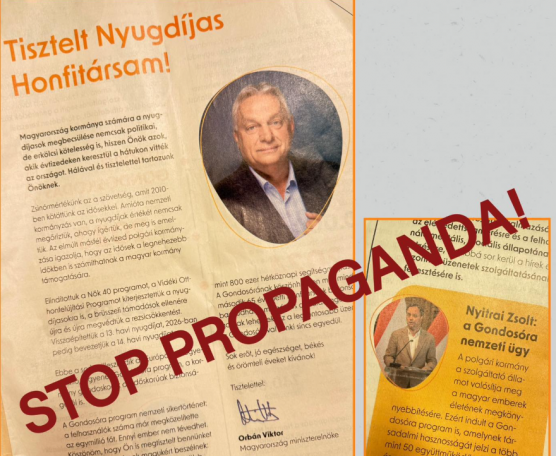 Orbán arcképével ékesített brosúrát kapnak a gondosórások 