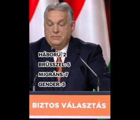 Orbán egy szétesett, a hatalma elvesztésétől rettegő vezető benyomását keltette 