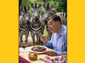 Zebrasteak Hatvanpuszta-módra, felcsúti körettel - Dési János jegyzete