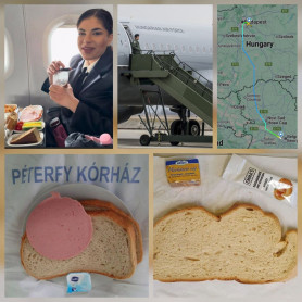 A Tisza politikusa összehasonlította Szijjártóék repülős menüjét a kórházi reggelivel